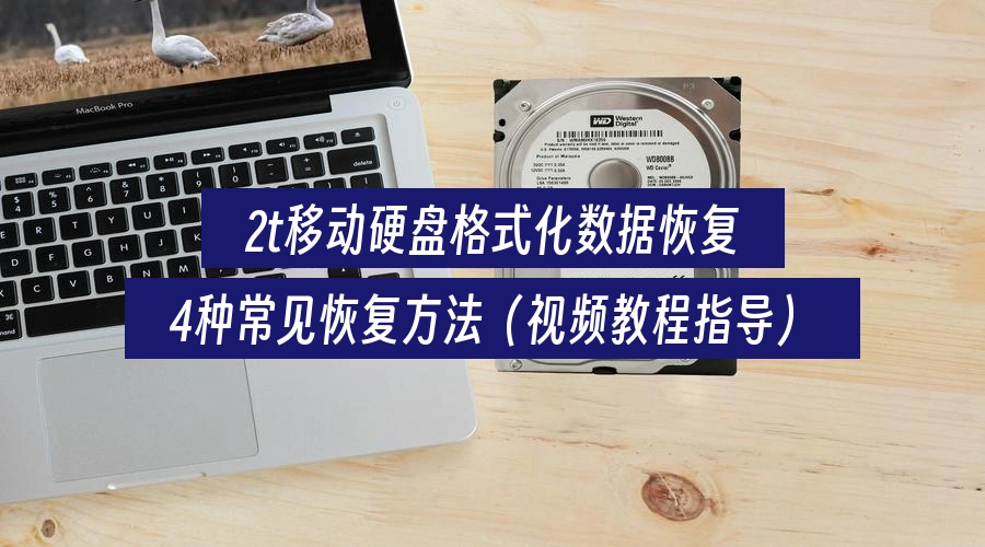 移动硬盘格式化数据恢复，4种常见恢复方法（视频教程指导）