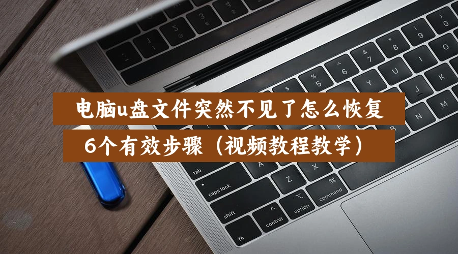 电脑u盘文件突然不见了怎么恢复,6个有效步骤(视频教程教学)