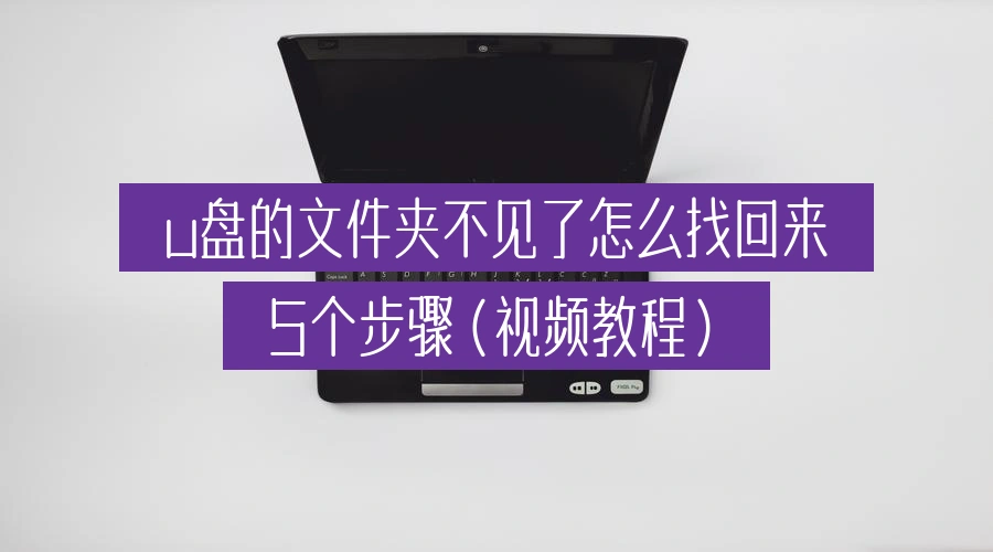 u盘的文件夹不见了怎么找回来，5个步骤（视频教程）