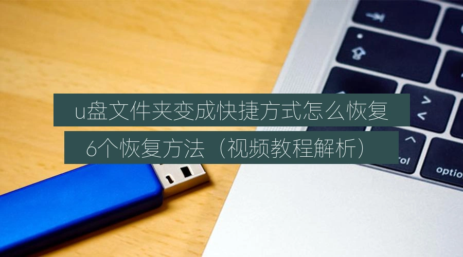 u盘文件夹变成快捷方式怎么恢复，6个恢复方法（视频教程解析）