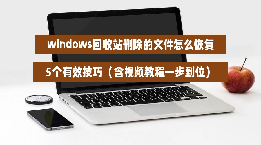 windows回收站删除的文件怎么恢复，5个有效技巧（含视频教程一步到位）