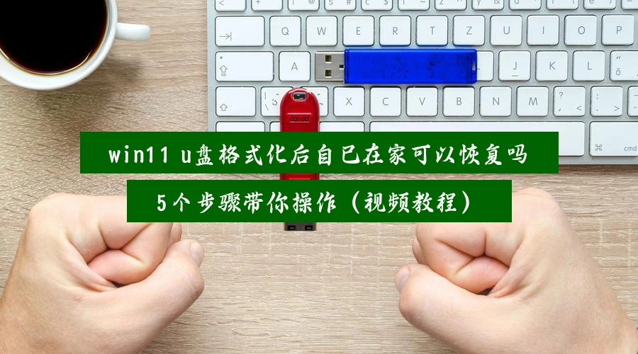 win11 u盘格式化后自己在家可以恢复吗,5个步骤带你操作(视频教程)