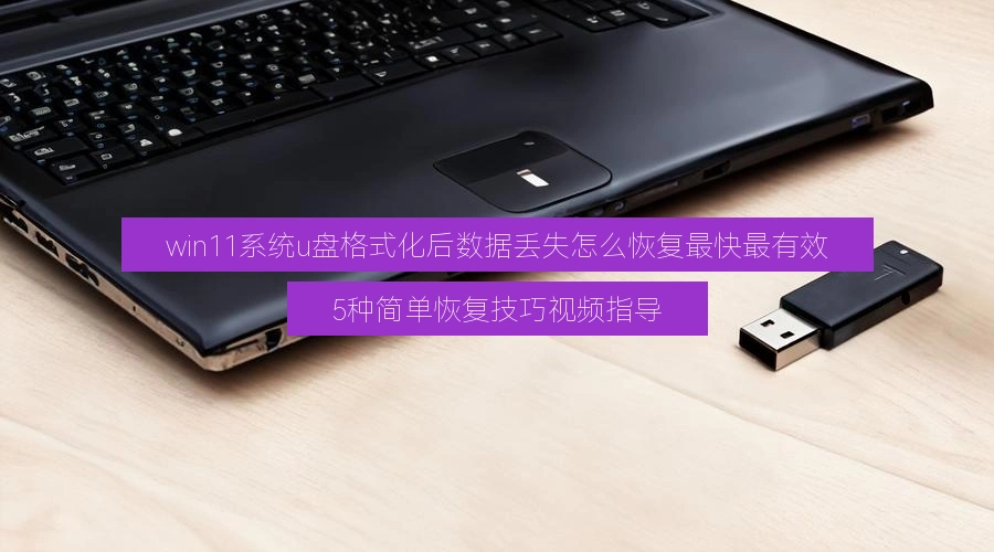 win11系统u盘格式化后数据丢失怎么恢复最快最有效,5种简单恢复技巧视频指导