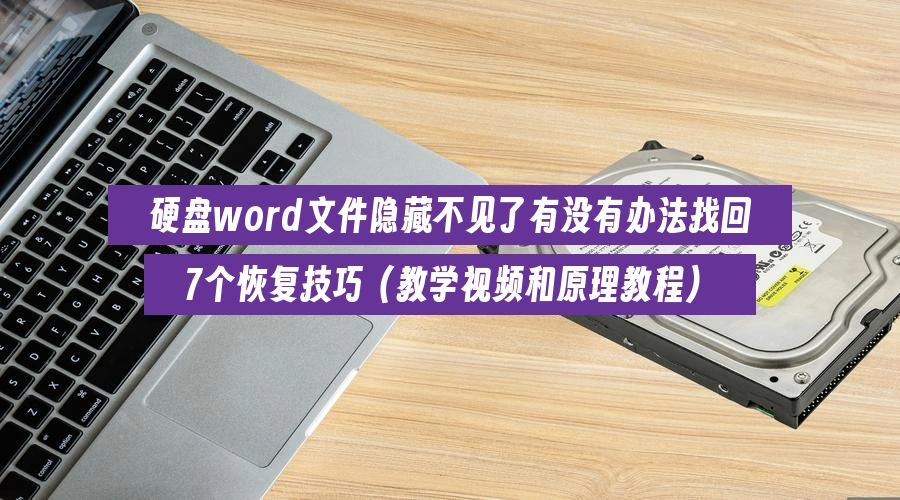 硬盘word文件隐藏不见了有没有办法找回,7个恢复技巧(教学视频和原理教程)