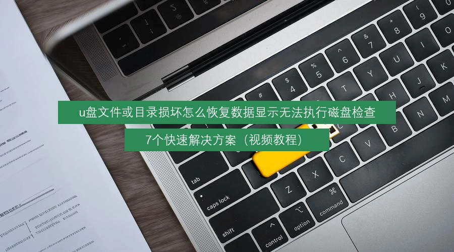 u盘文件或目录损坏怎么恢复数据显示无法执行磁盘检查，7个快速解决方案（视频教程）
